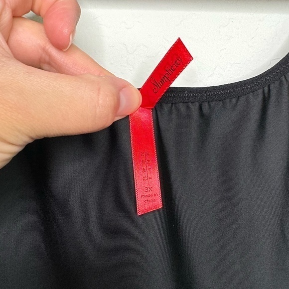 Spanx Women's‎ Simplicity Slimming Open Bust Mid-Thigh Bodysuit- Sz 3X - Picture 5 of 6